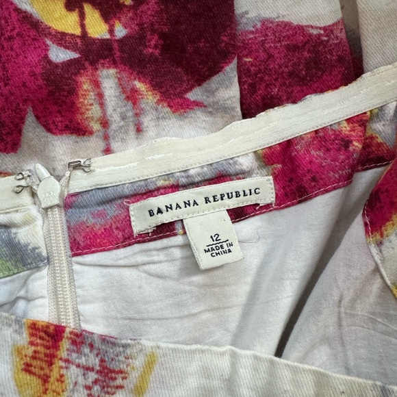 Banana republic strapless‎ cotton dress. - Picture 7 of 8